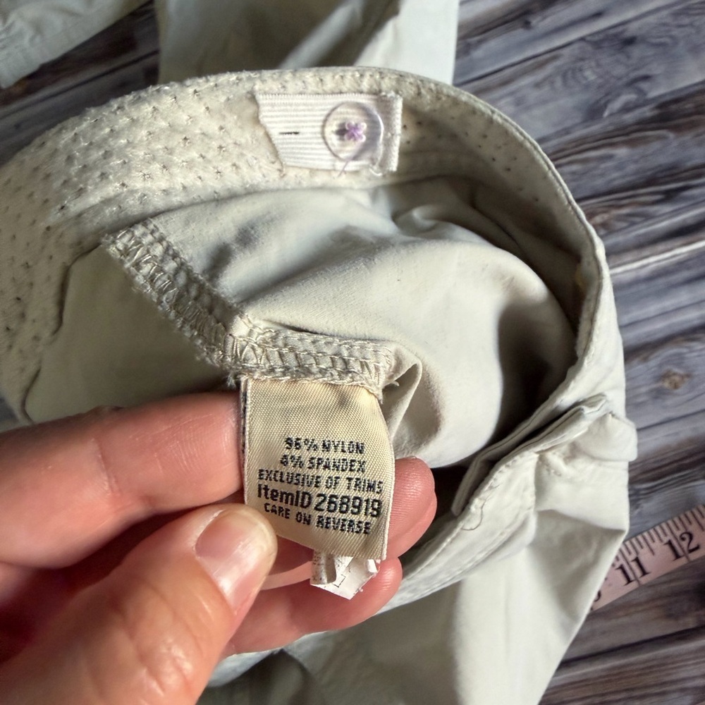 L.L. Bean Women's Size Khaki Comfort Trail Adjustable Waist Pants - Picture 7 of 12